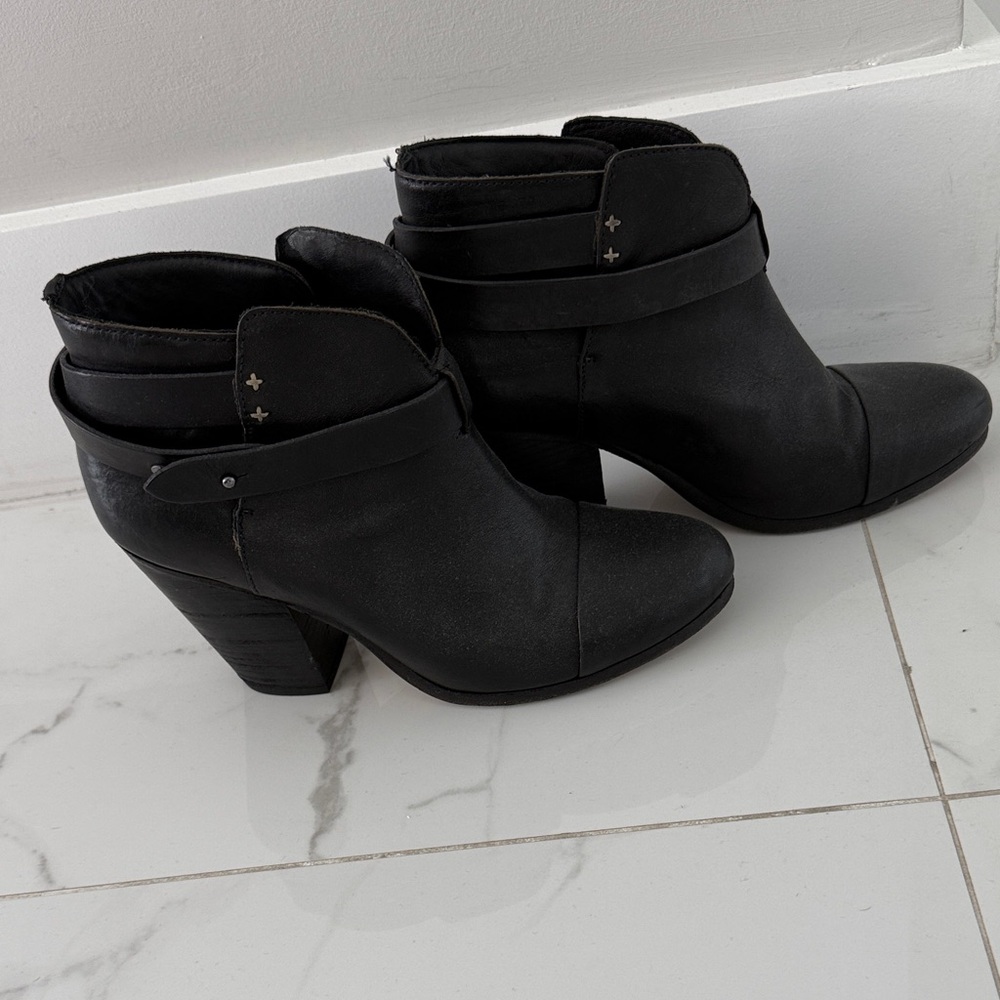 rag & bone Black Ankle Booties